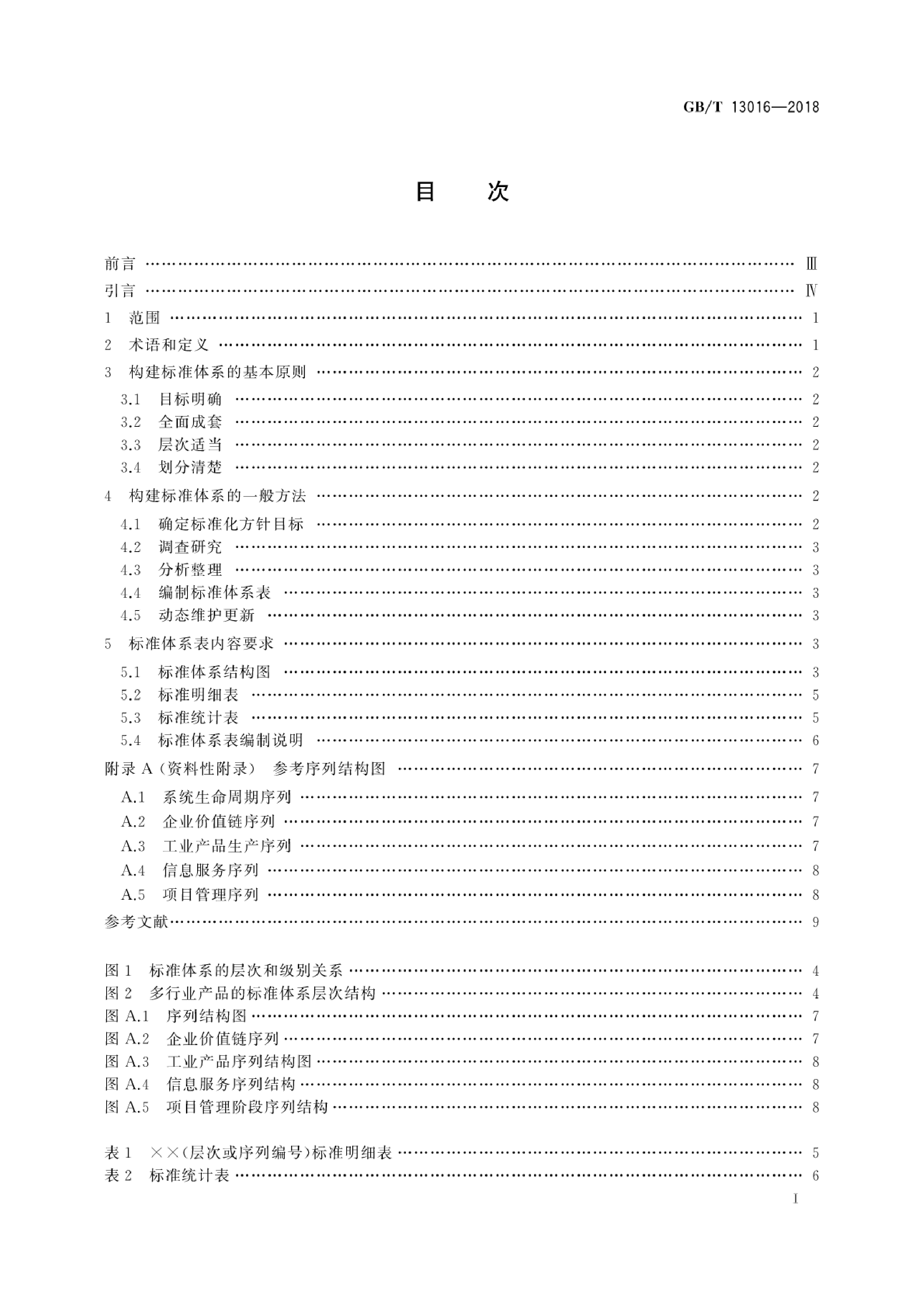 GB_T 13016-2018 标准体系构建原则和要求_第2页