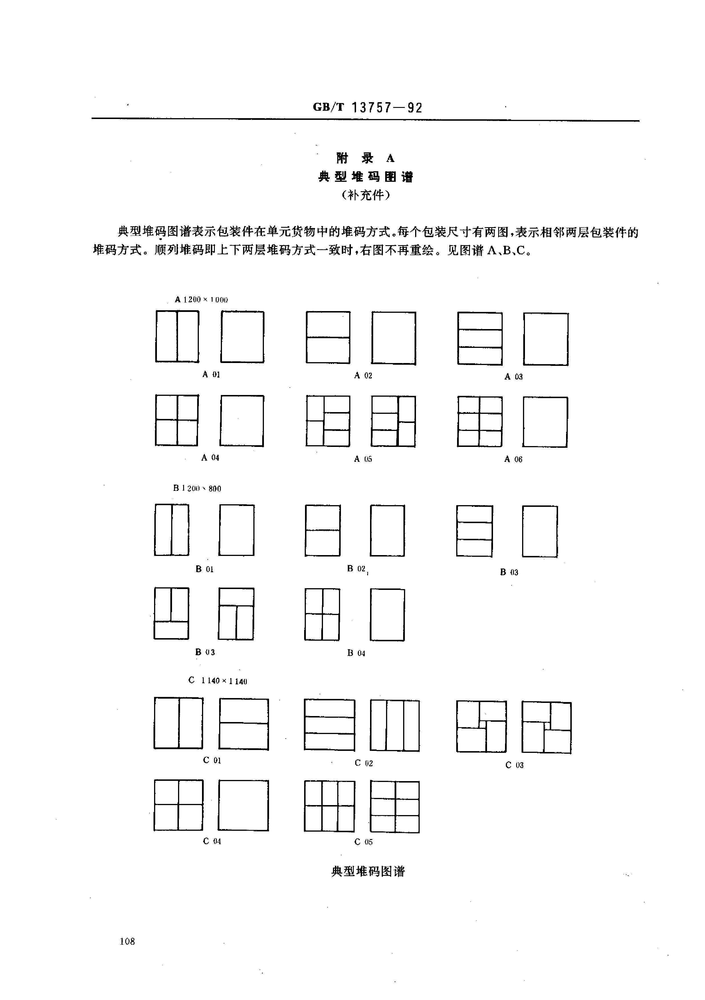 GB_T 13757-1992 袋类运输包装尺寸系列_第3页
