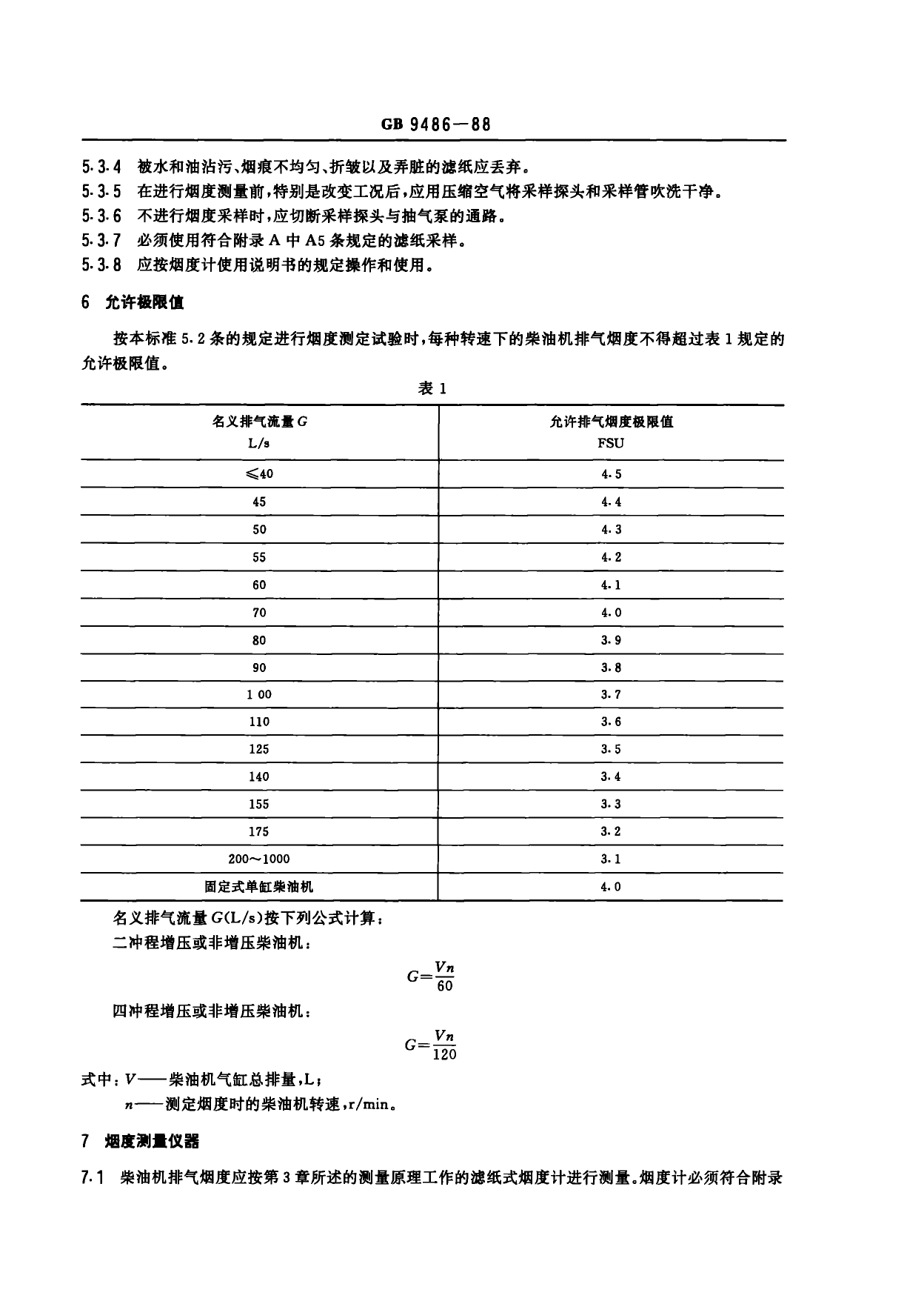 柴油机稳态排气烟度及测定方法_第2页