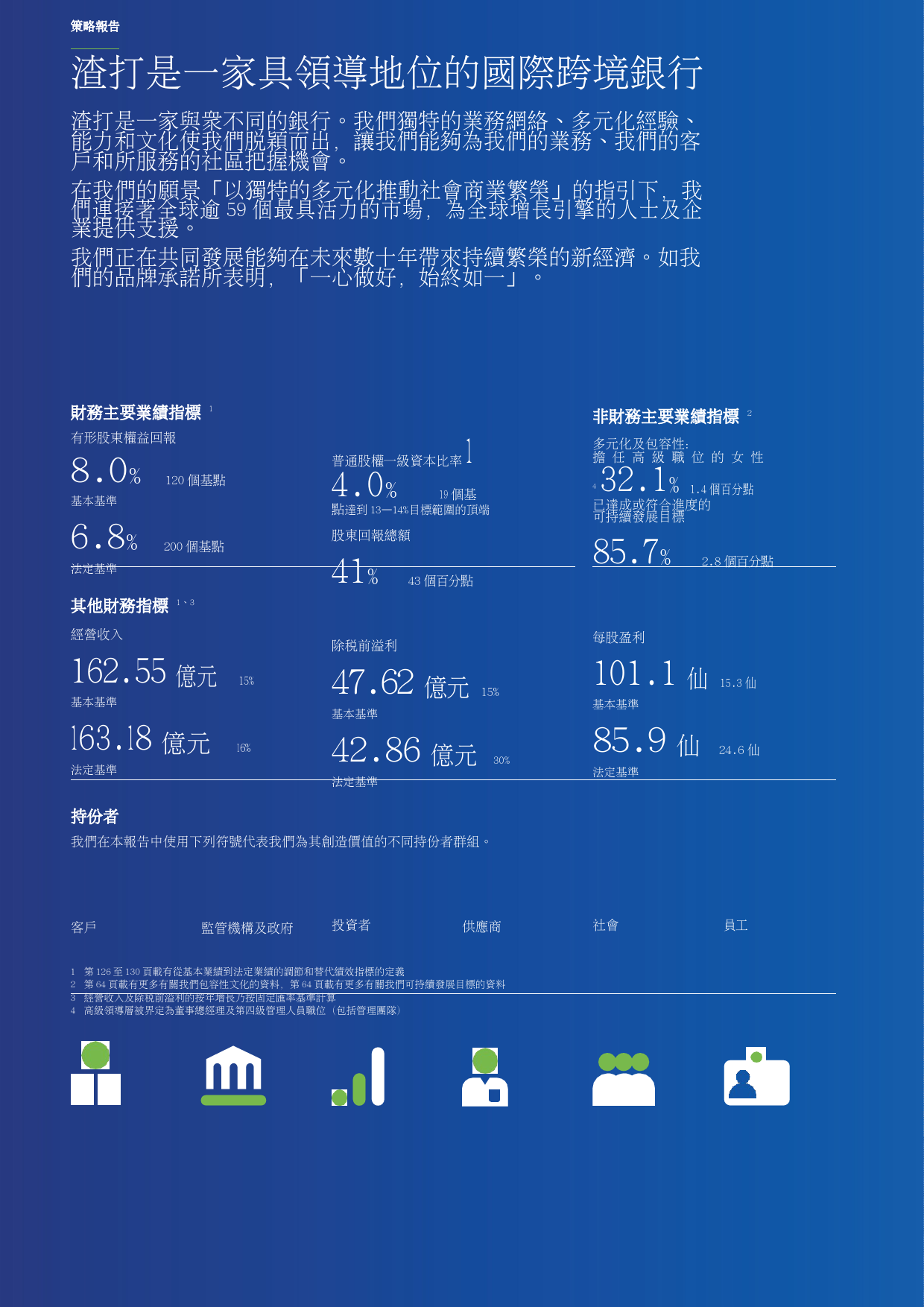 渣打集团：二○二二年年报港股年报港服年报全文_第2页