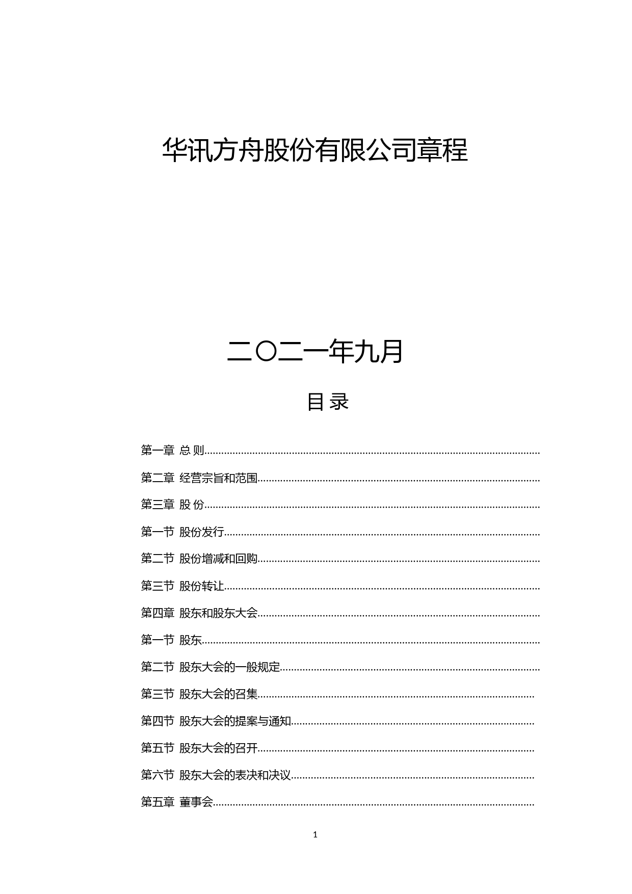 _ST华讯：公司章程