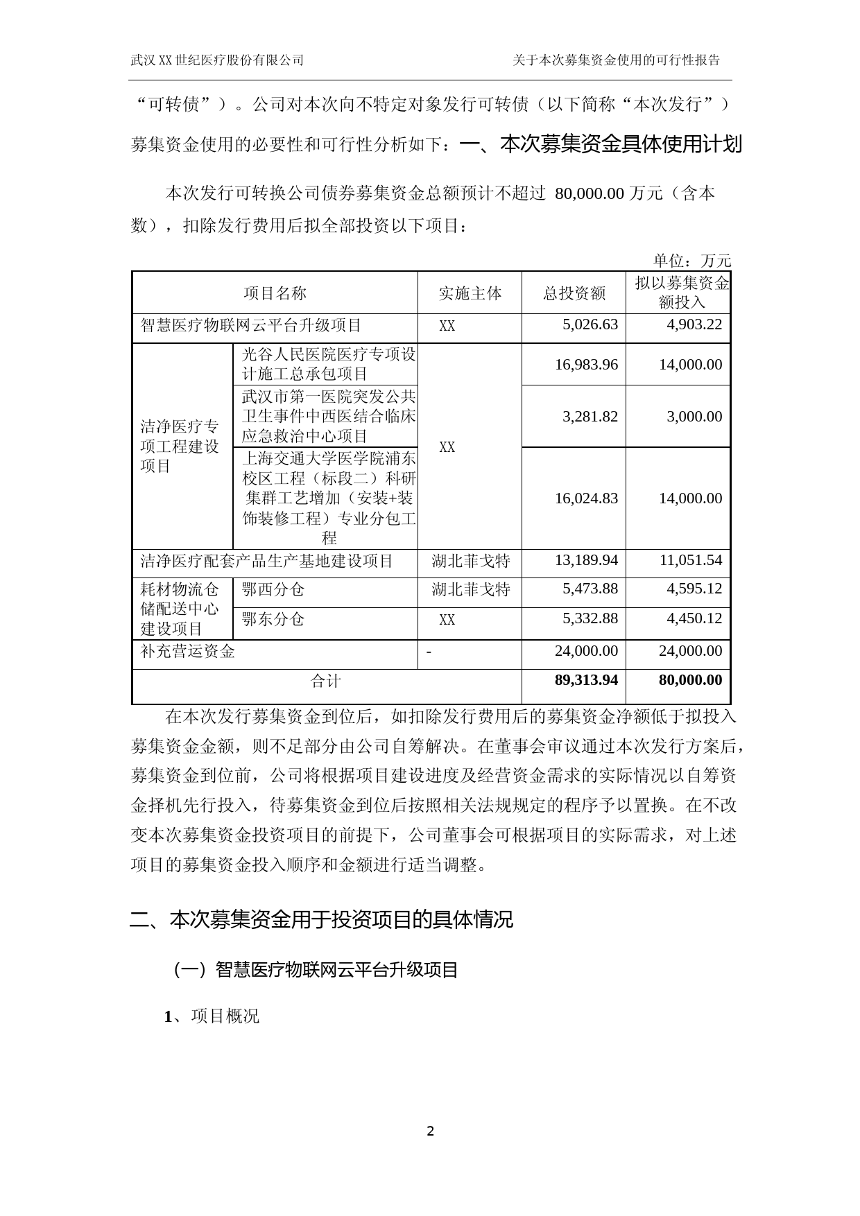 2023年智慧医疗物联网云平台升级项目洁净医疗专项工程建设项目可行性分析报告_第2页