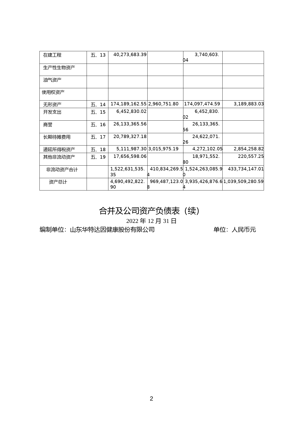 华特达因：2022年年度财务报告_第2页