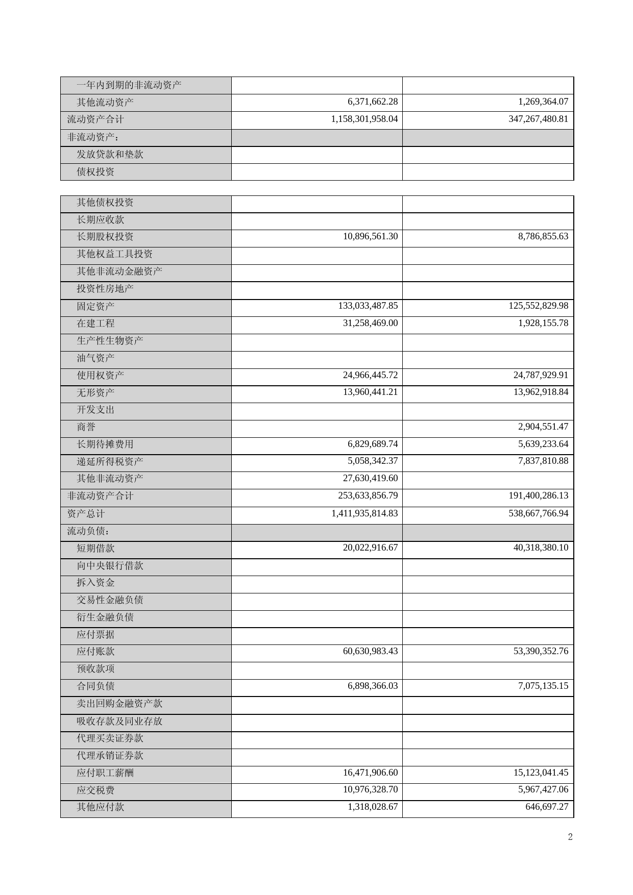 西测测试：2022年年度财务报告_第2页