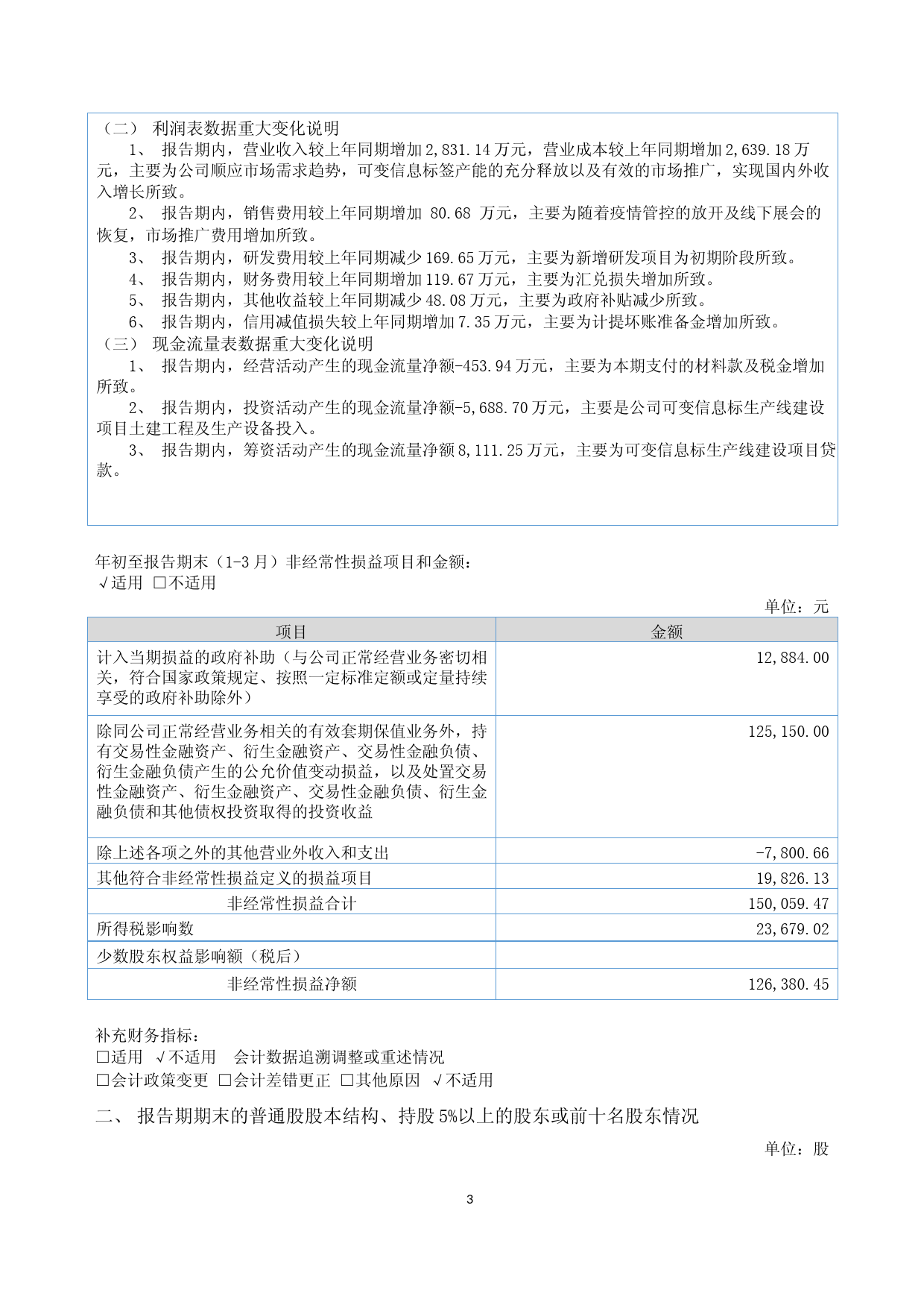 方大新材：2023年一季度报告_第3页
