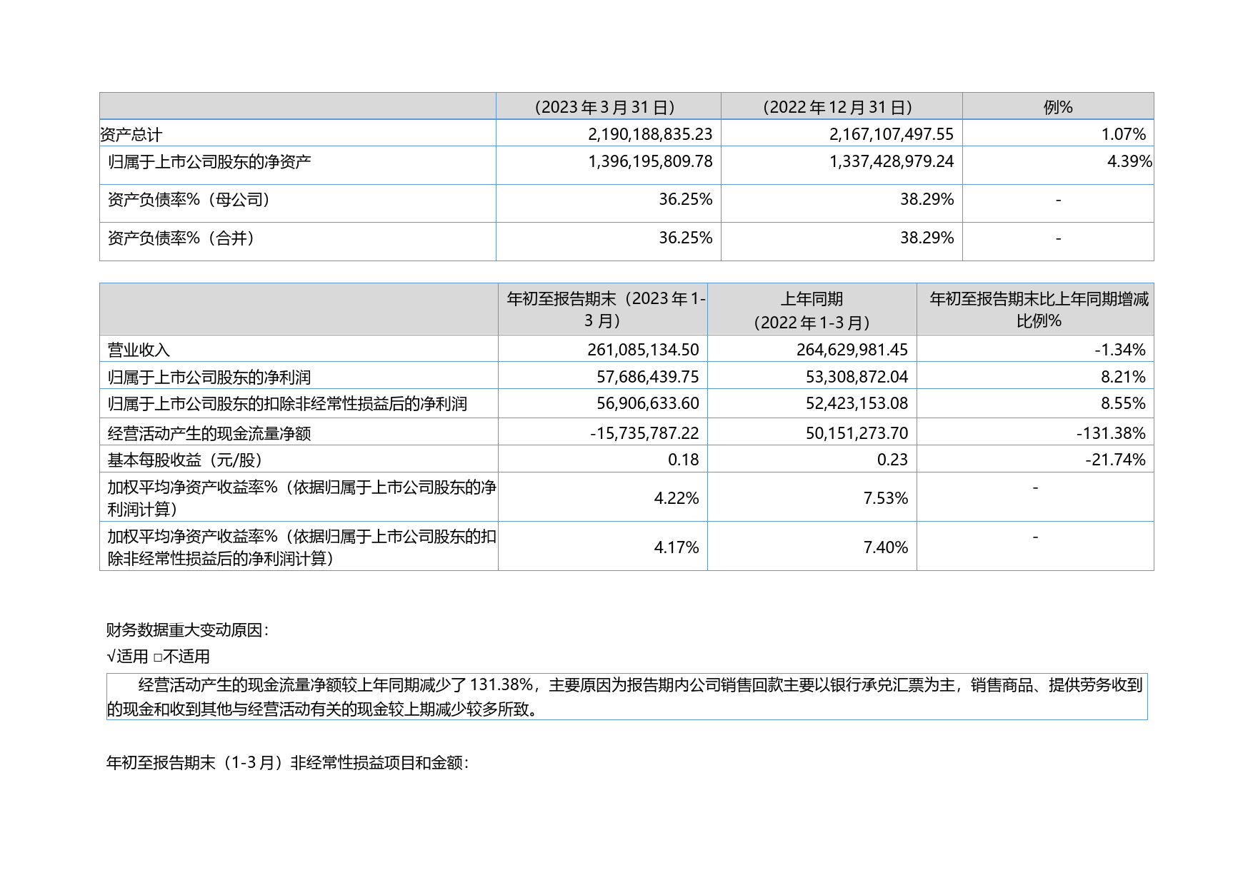 硅烷科技：2023年一季度报告_第3页