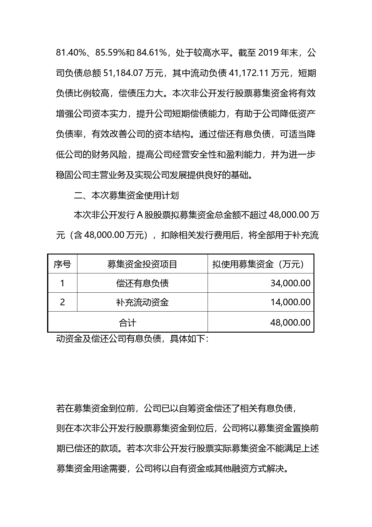 ST山水：2020年度非公开发行A股股票募集资金使用的可行性分析报告_第3页