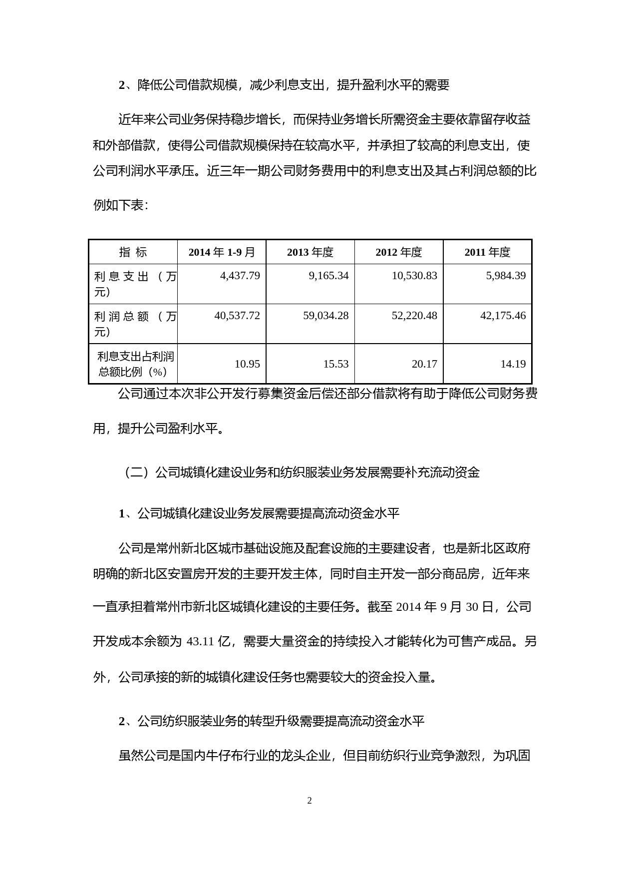 黑牡丹：关于本次非公开发行股票募集资金使用的可行性分析报告（2014）_第2页