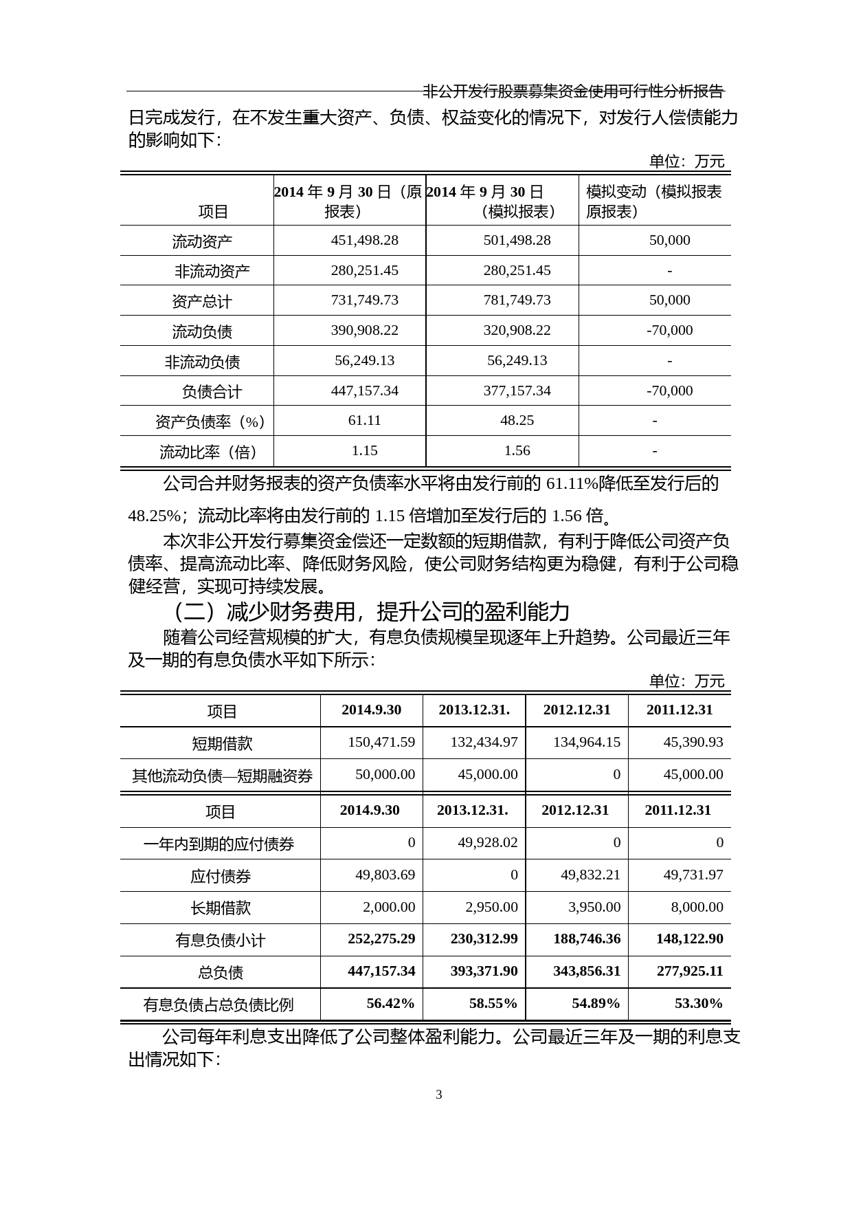 凌云股份：非公开发行股票募集资金使用的可行性分析报告（2014）_第3页