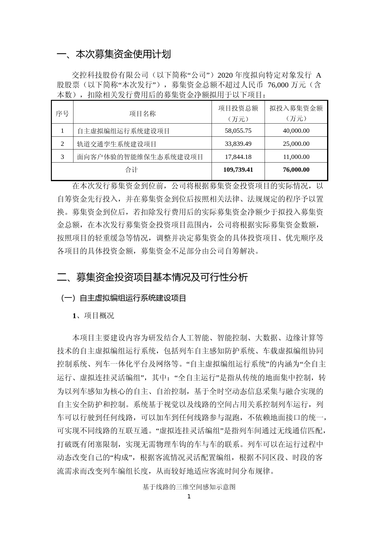 交控科技：交控科技股份有限公司2020年度向特定对象发行A股股票募集资金使用可行性分析报告（修订稿二）_第2页