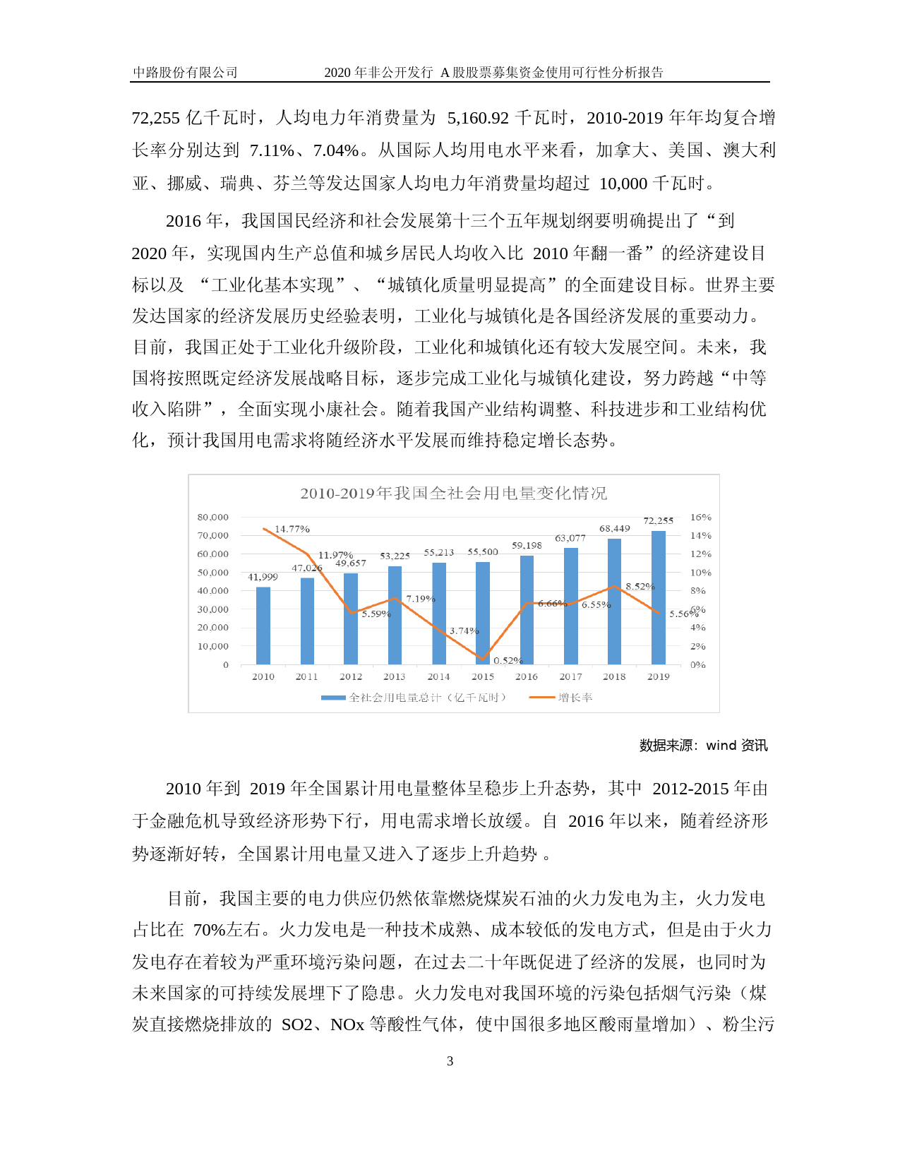 中路股份：中路股份有限公司2020年非公开发行A股股票募集资金使用可行性分析报告（修订稿）_第3页
