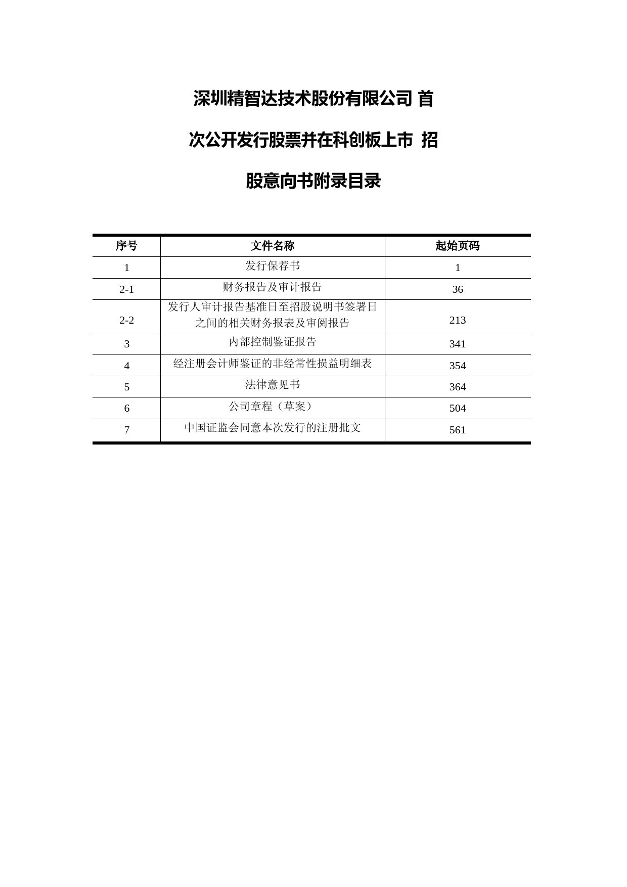 精智达：精智达首次公开发行股票并在科创板上市招股意向书附录财务报表及审计报告