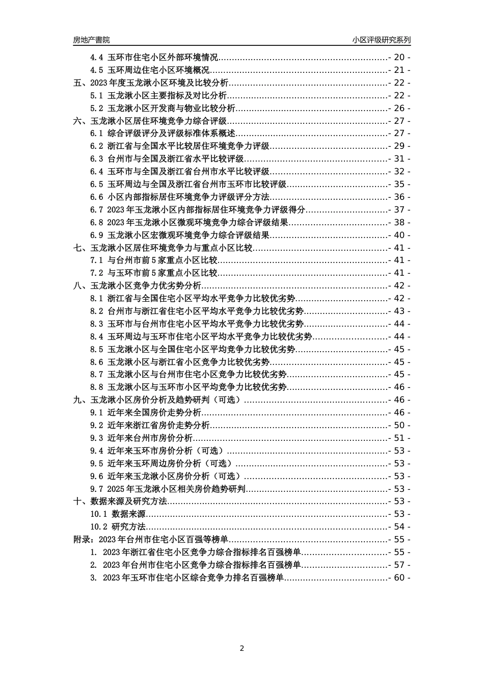 [小区点评]玉龙湫小区(台州市玉环市)小区居住环境竞争力评级及房价趋势分析报告(2024版)_第2页