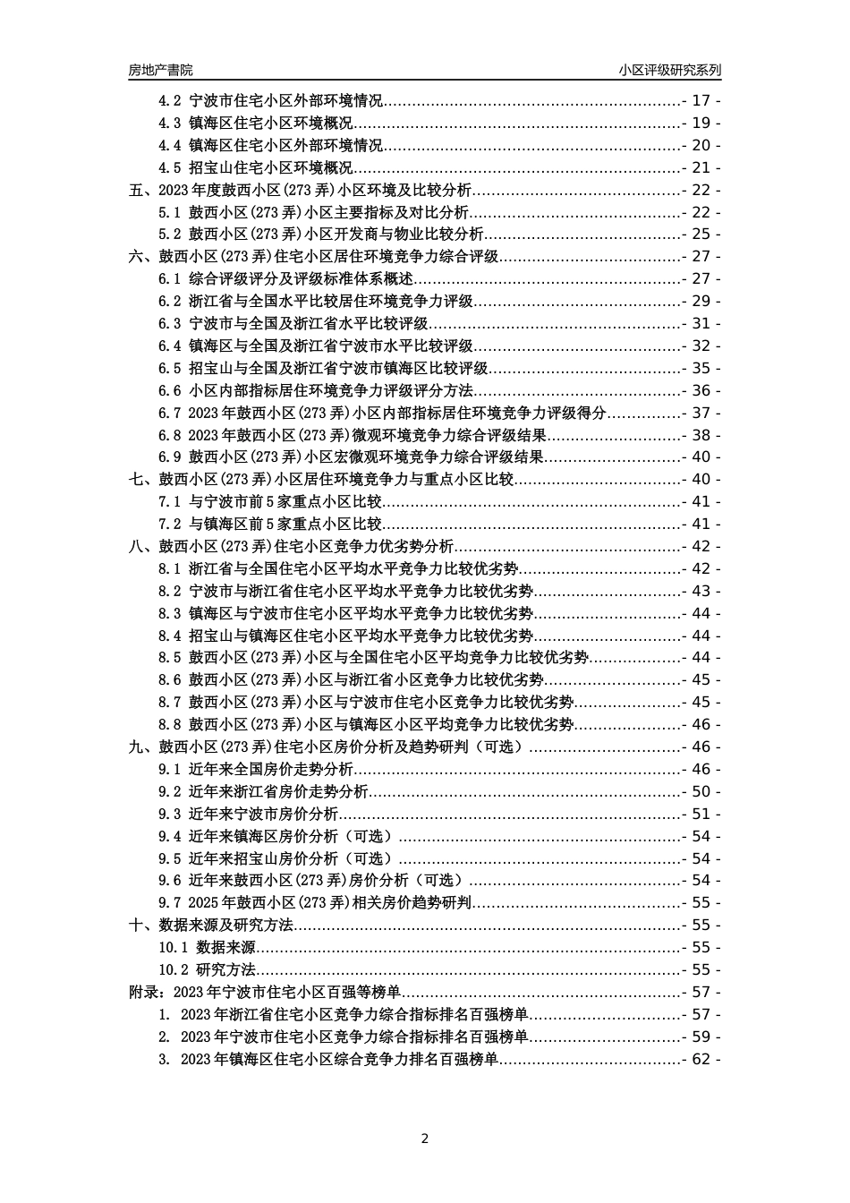 [小区点评]鼓西小区(273弄)(宁波市镇海区)小区居住环境竞争力评级及房价趋势分析报告(2024版)_第2页