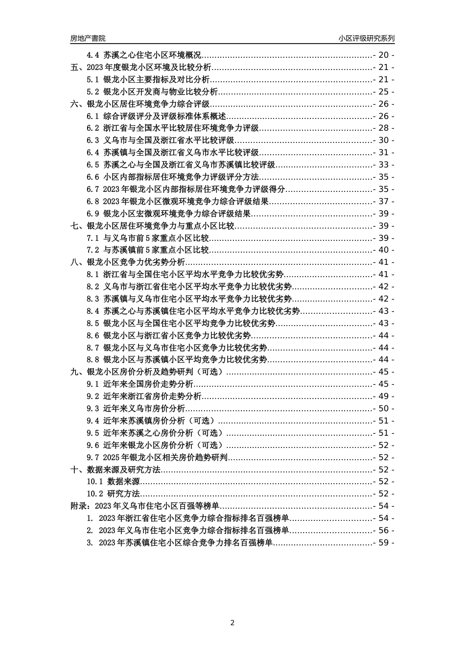 [小区点评]银龙小区(义乌市苏溪镇)小区居住环境竞争力评级及房价趋势分析报告(2024版)_第2页