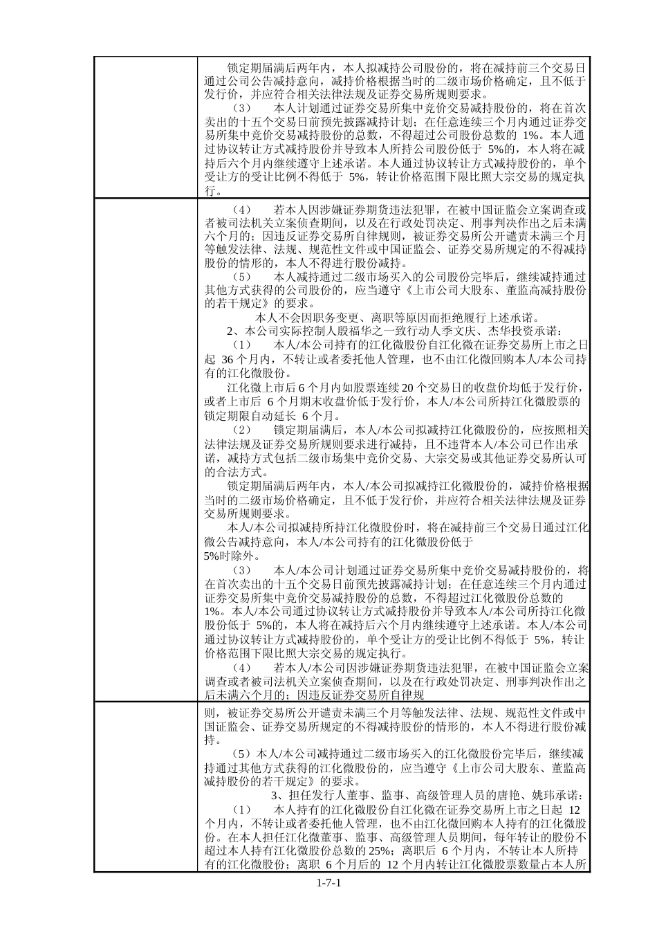IPO招股书_ 江化微：首次公开发行股票招股说明书_第2页