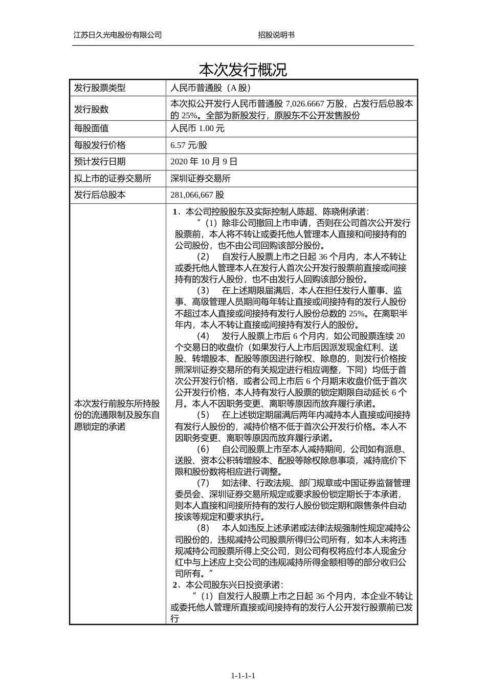 IPO招股书_ 日久光电：首次公开发行A股股票招股说明书_第2页