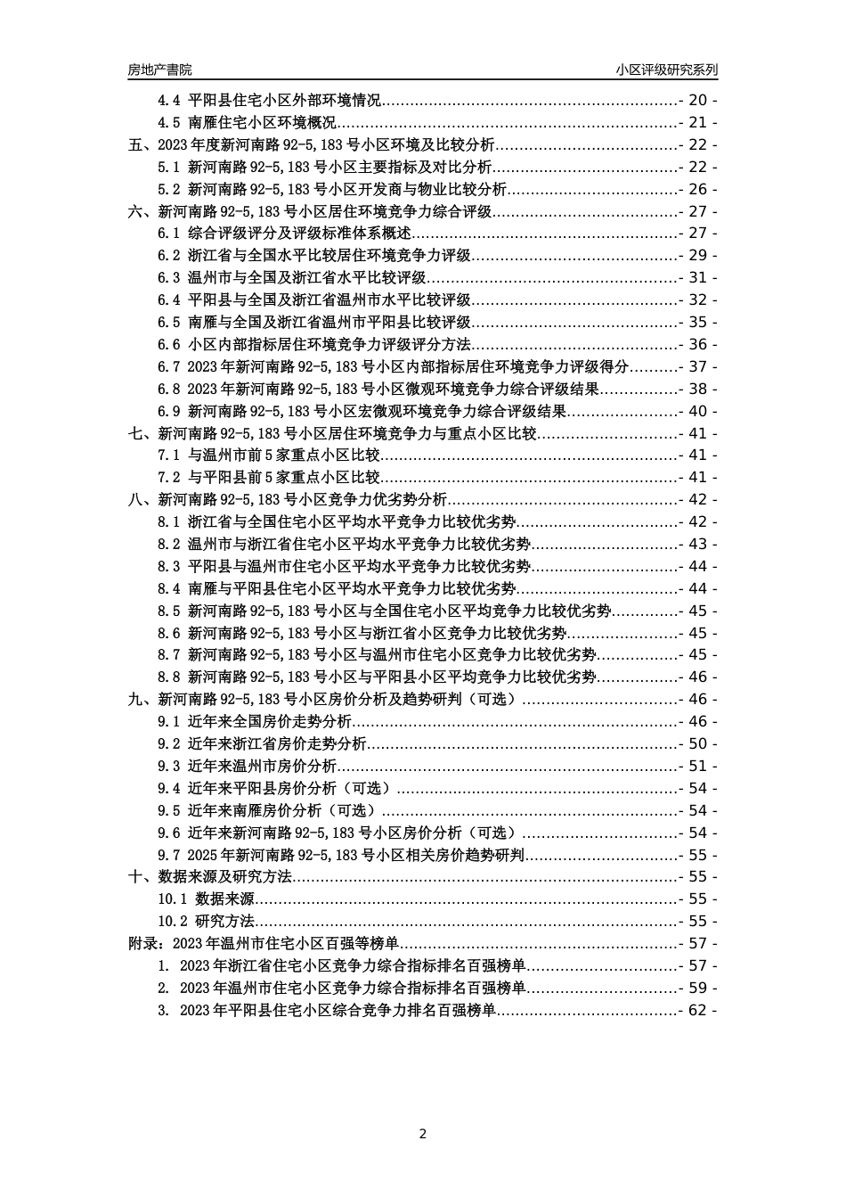 [小区点评]新河南路92-5,183号小区(温州市平阳县)小区居住环境竞争力评级及房价趋势分析报告(2024版)_第2页