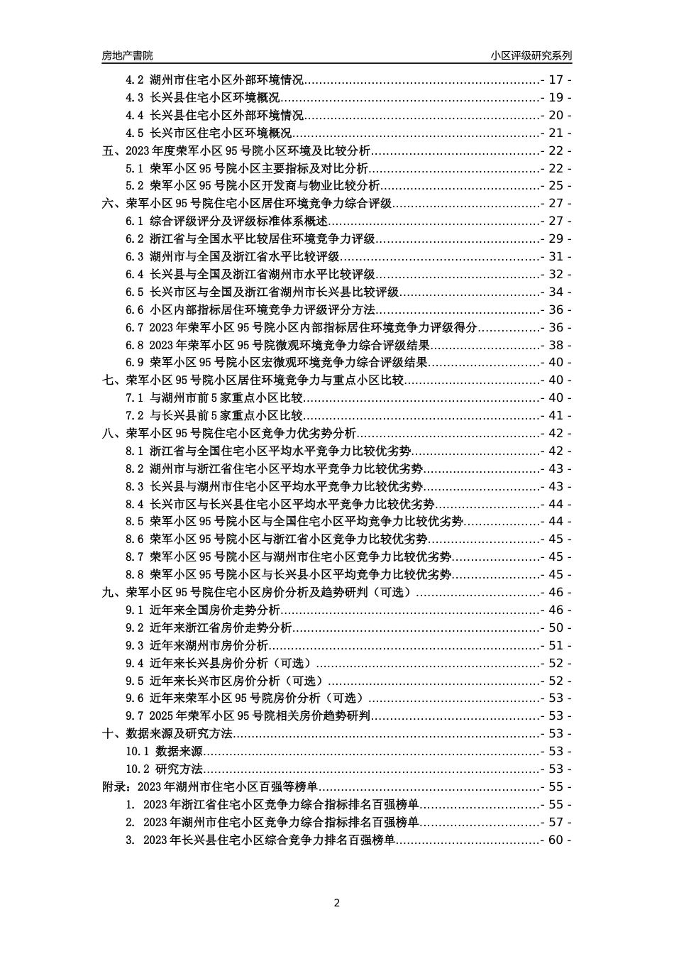 [小区点评]荣军小区95号院(湖州市长兴县)小区居住环境竞争力评级及房价趋势分析报告(2024版)_第2页
