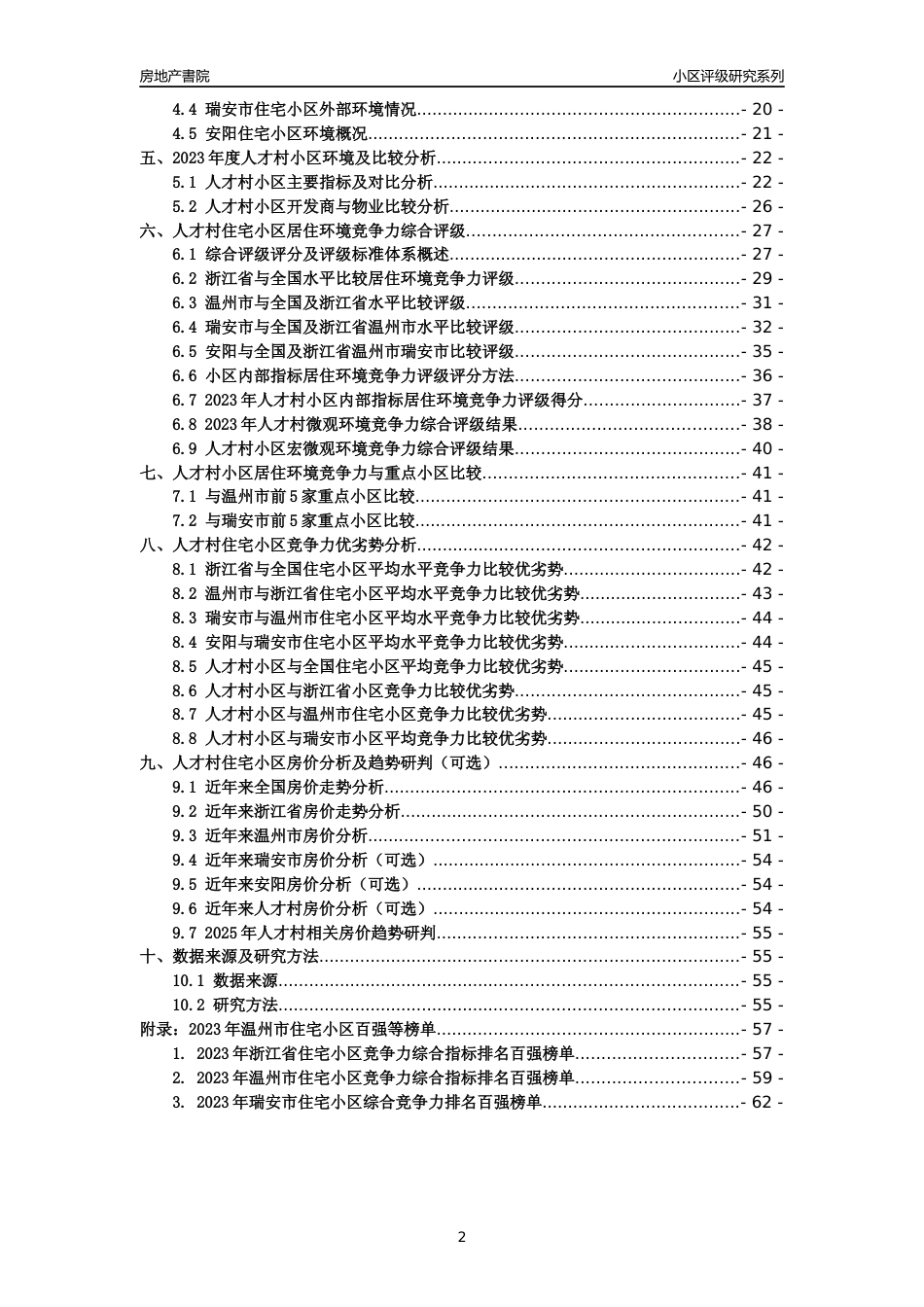 [小区点评]人才村(温州市瑞安市)小区居住环境竞争力评级及房价趋势分析报告(2024版)_第2页