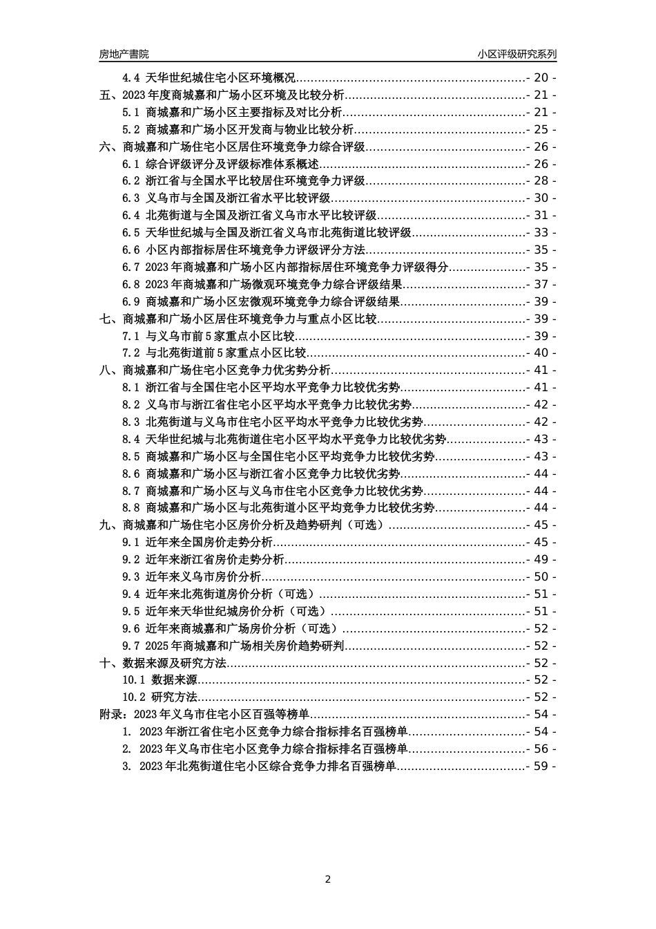 [小区点评]商城嘉和广场(义乌市北苑街道)小区居住环境竞争力评级及房价趋势分析报告(2024版)_第2页