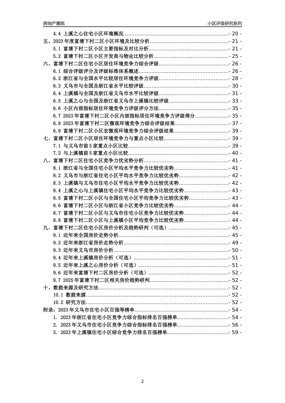 [小区点评]富塘下村二区(义乌市上溪镇)小区居住环境竞争力评级及房价趋势分析报告(2024版)_第2页