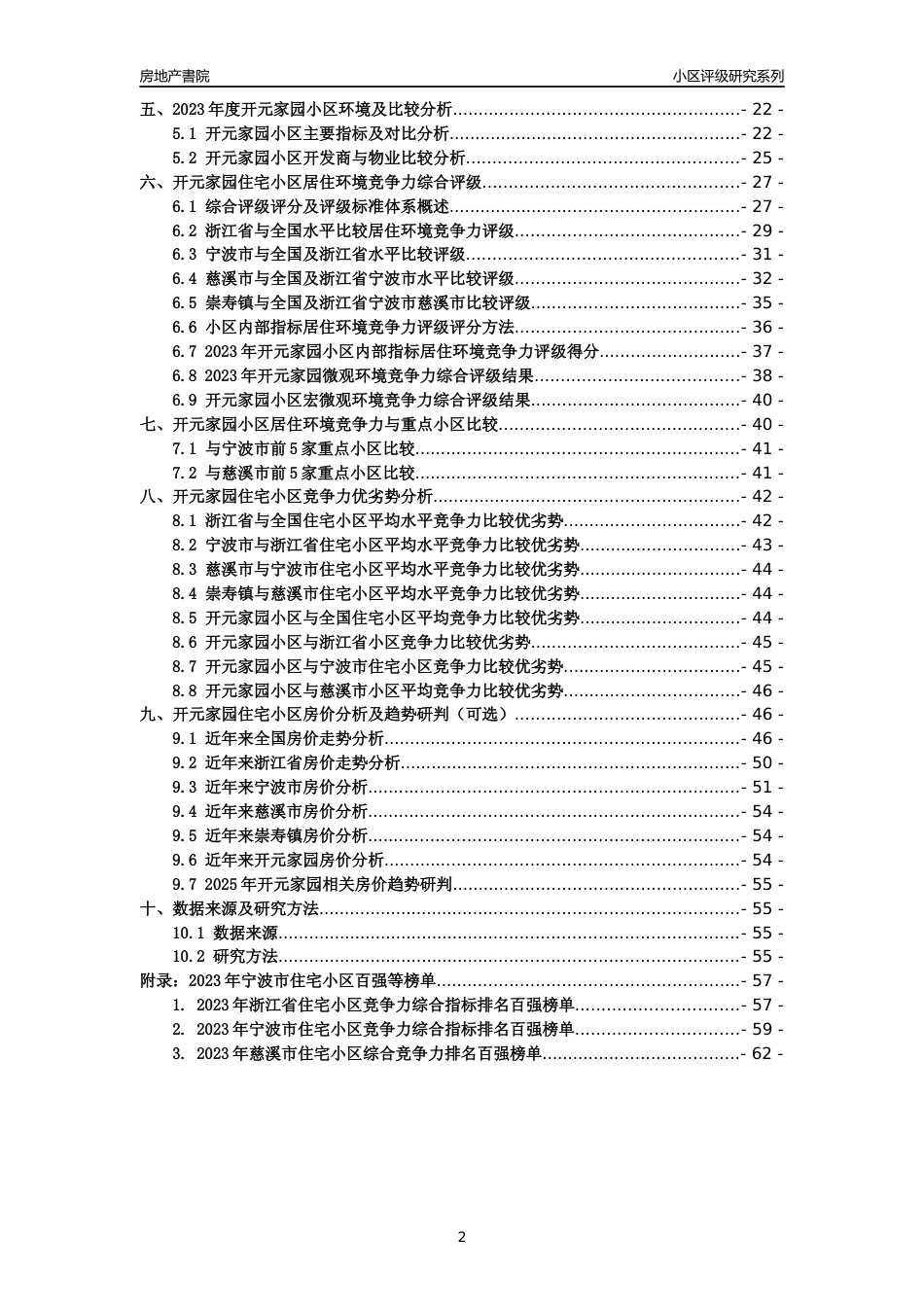 [小区点评]开元家园(宁波市慈溪市)小区居住环境竞争力评级分析报告(2024版)_第2页