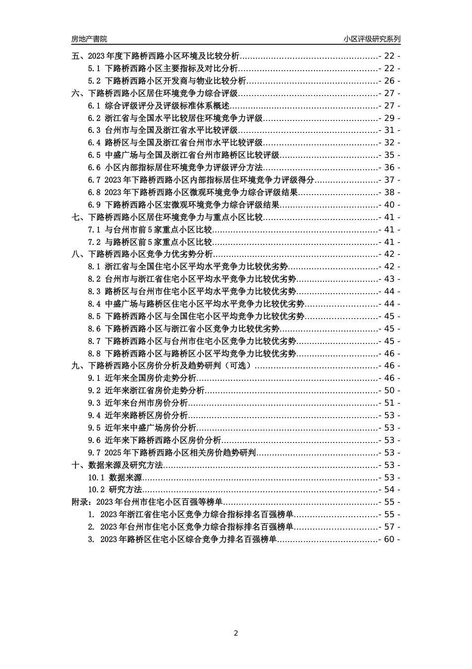 [小区点评]下路桥西路小区(台州市路桥区)小区居住环境竞争力评级分析报告(2024版)_第2页