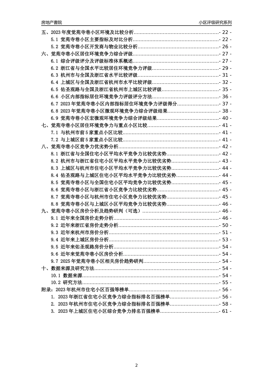 [小区点评]觉苑寺巷小区(杭州市上城区)小区居住环境竞争力评级分析报告(2024版)_第2页