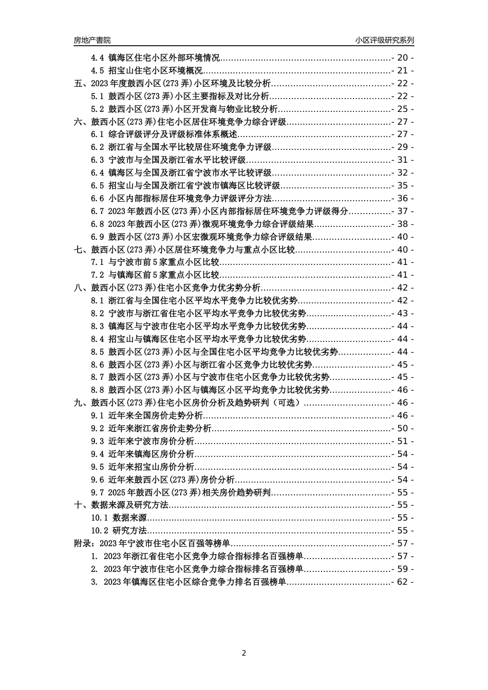 [小区点评]鼓西小区(273弄)(宁波市镇海区)小区居住环境竞争力评级分析报告(2024版)_第2页