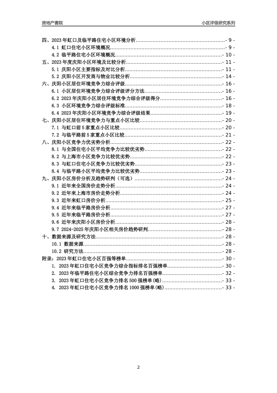 [小区点评]庆阳小区(上海虹口)小区居住环境竞争力评级及房价趋势分析报告(2024版)_第2页