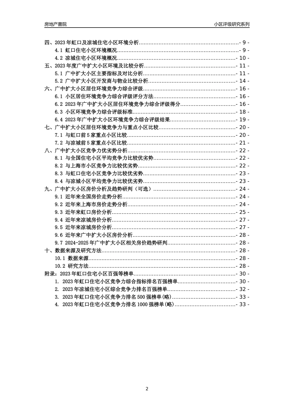 [小区点评]广中扩大小区(上海虹口)小区居住环境竞争力评级及房价趋势分析报告(2024版)_第2页