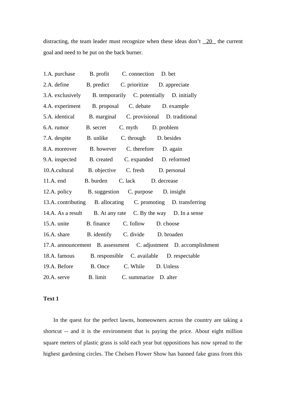 [考研真题]2023年考研英语二真题试卷_第2页