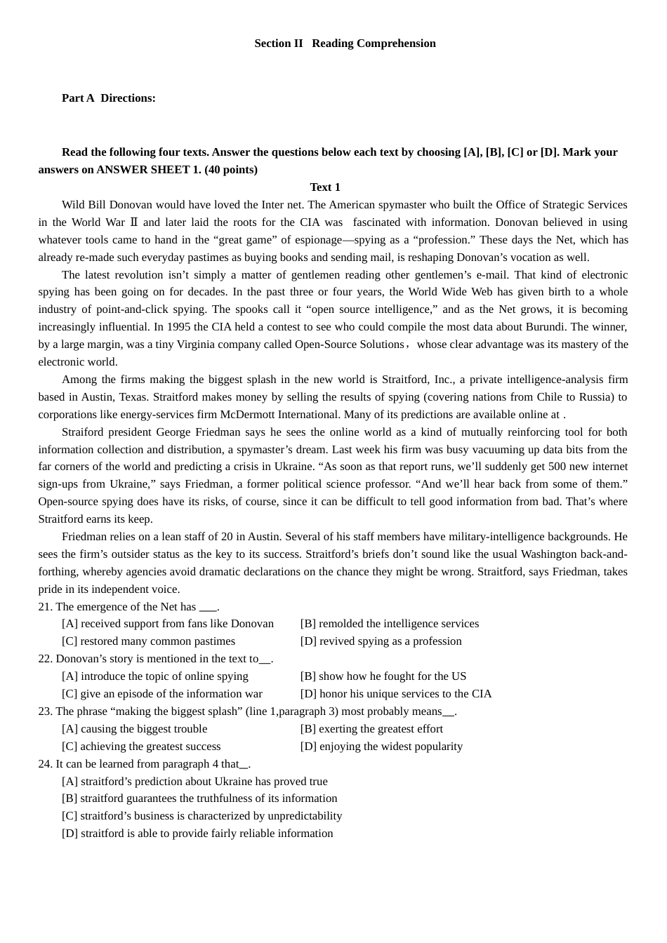 [考研真题]2003年历年考研英语真题_第2页
