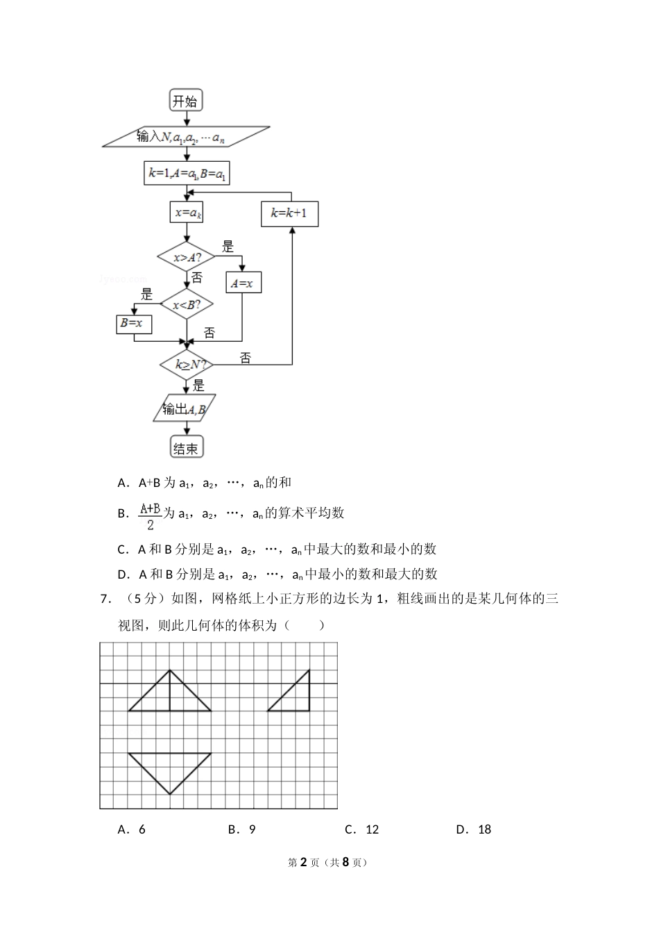 [高考真题]2012年全国统一高考数学试卷(理科)(新课标)真题_第2页