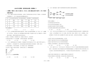 [高考真题]2018年全国统一高考政治试卷(新课标Ⅰ)真题及解析