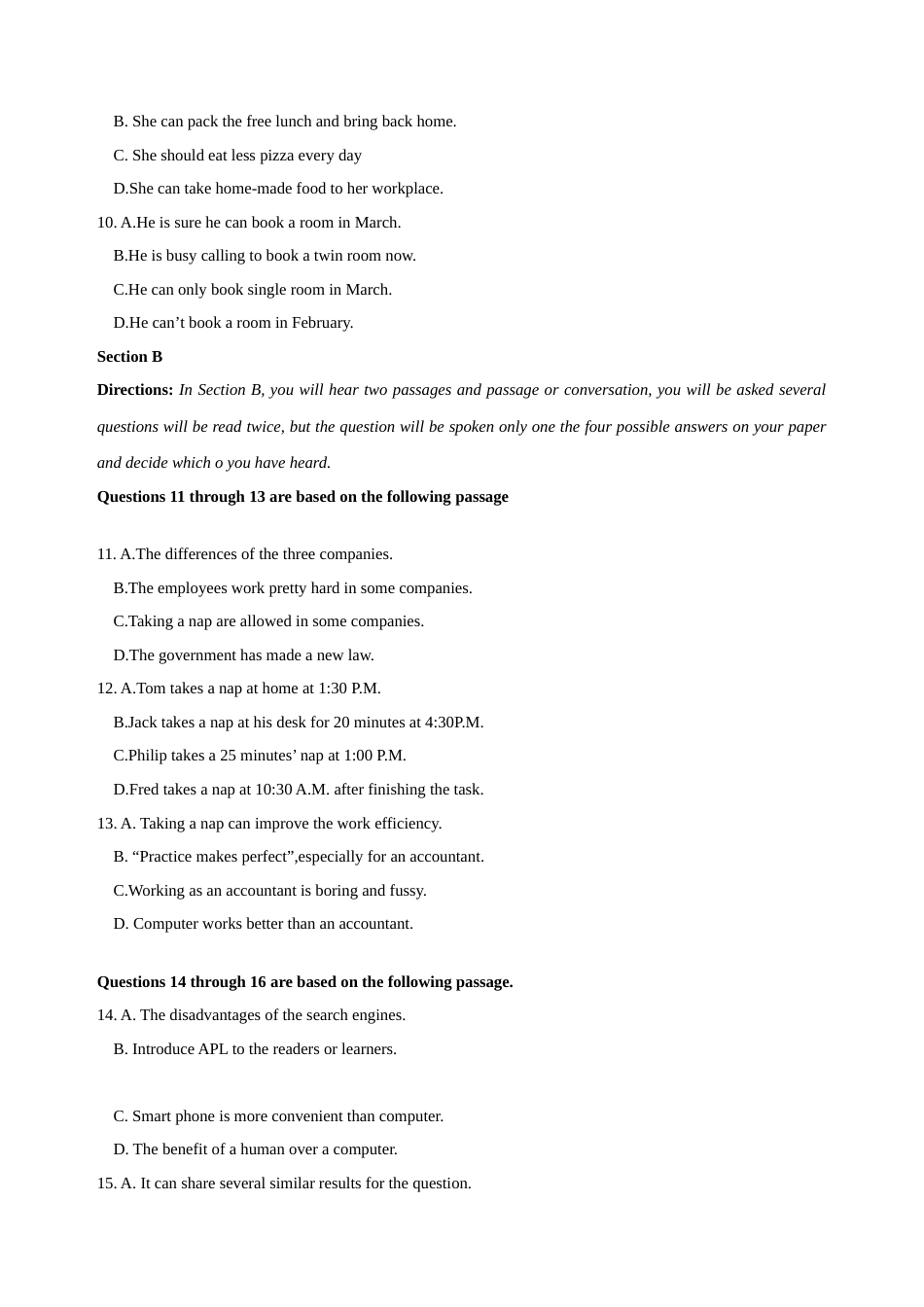 [高考真题]2021年上海秋季高考英语真题_第2页