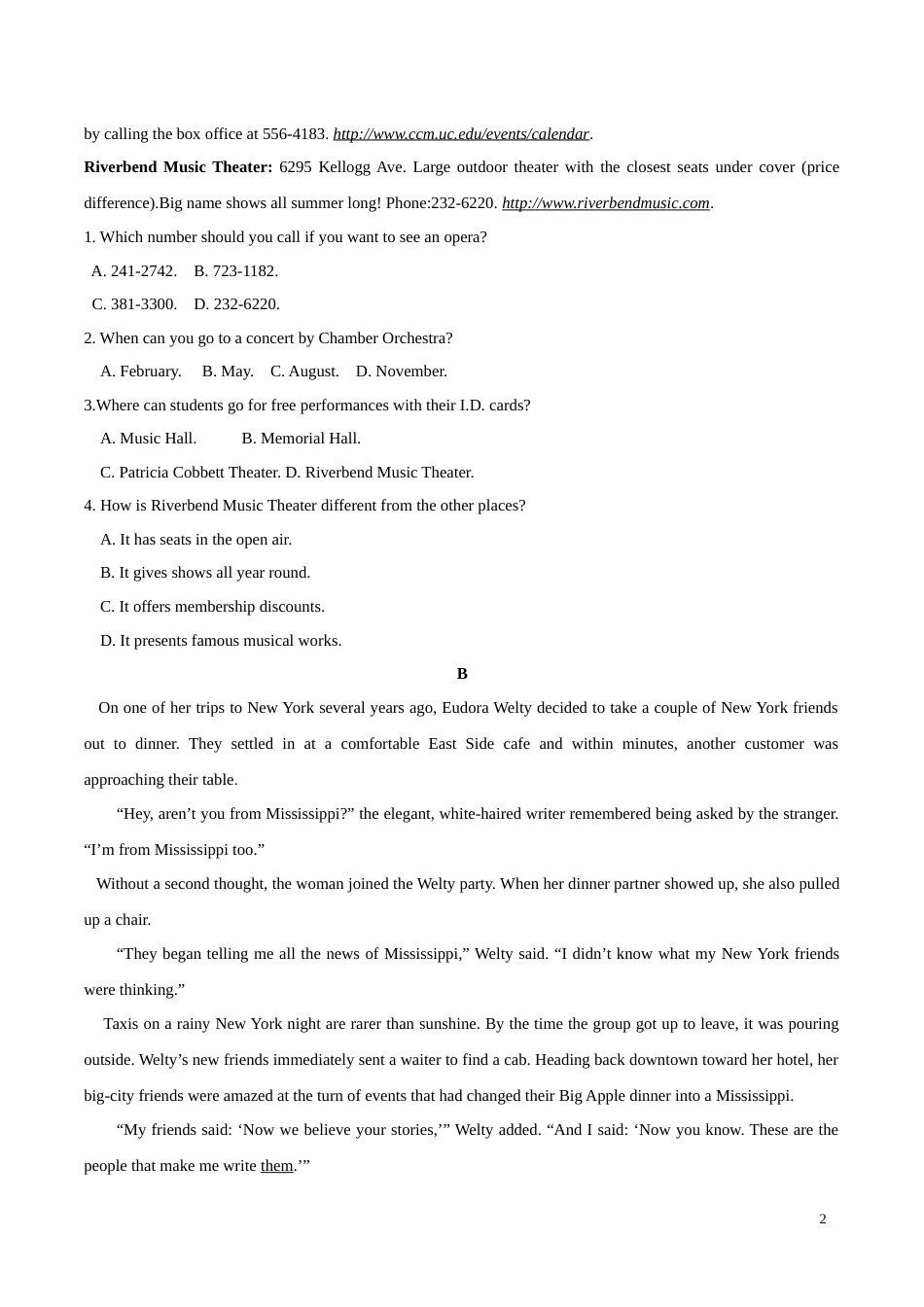 [高考真题]2016年英语高考试题全国卷3真题及答案_第2页