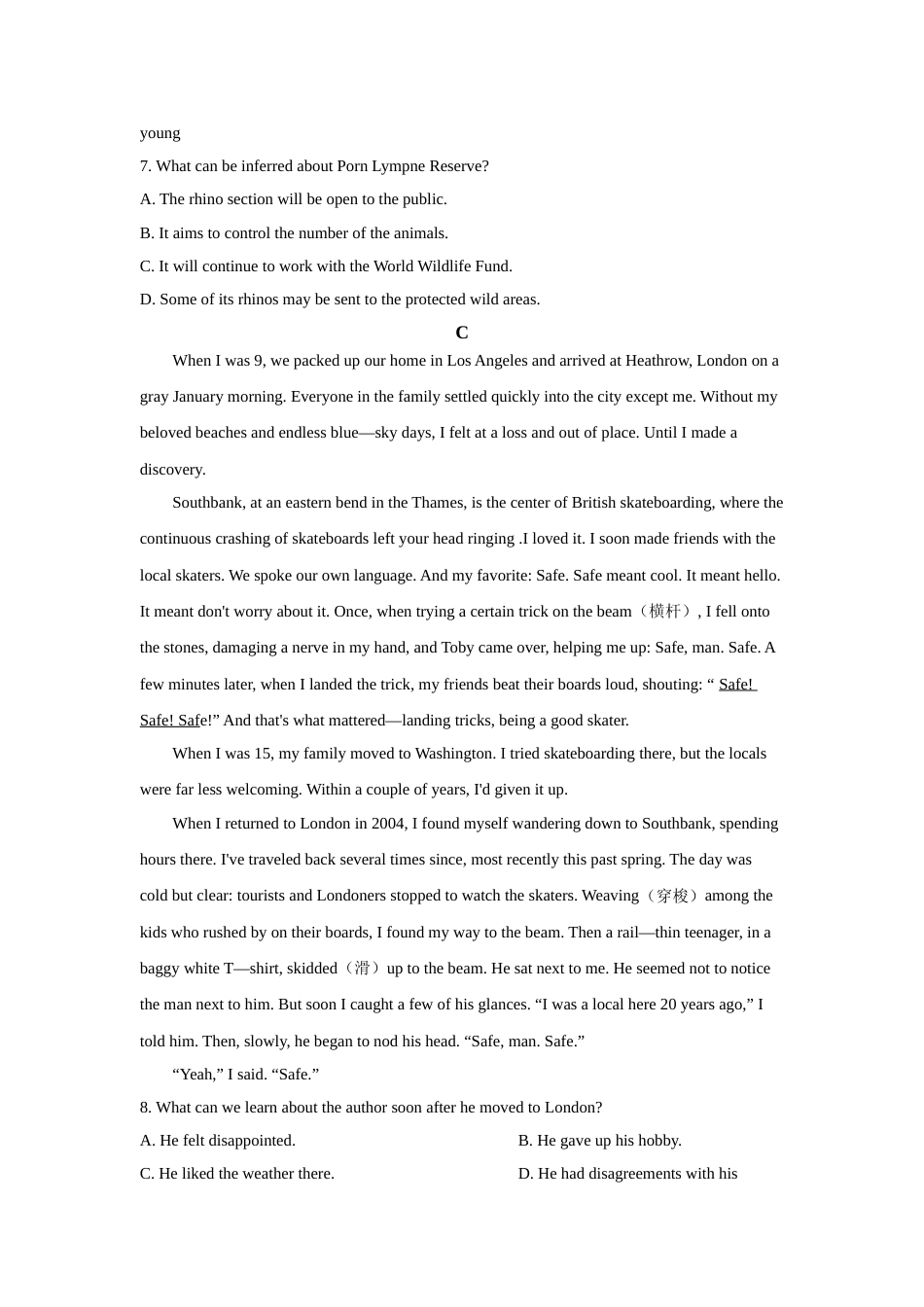 [高考真题]2021年高考全国甲卷英语试题解析_第3页