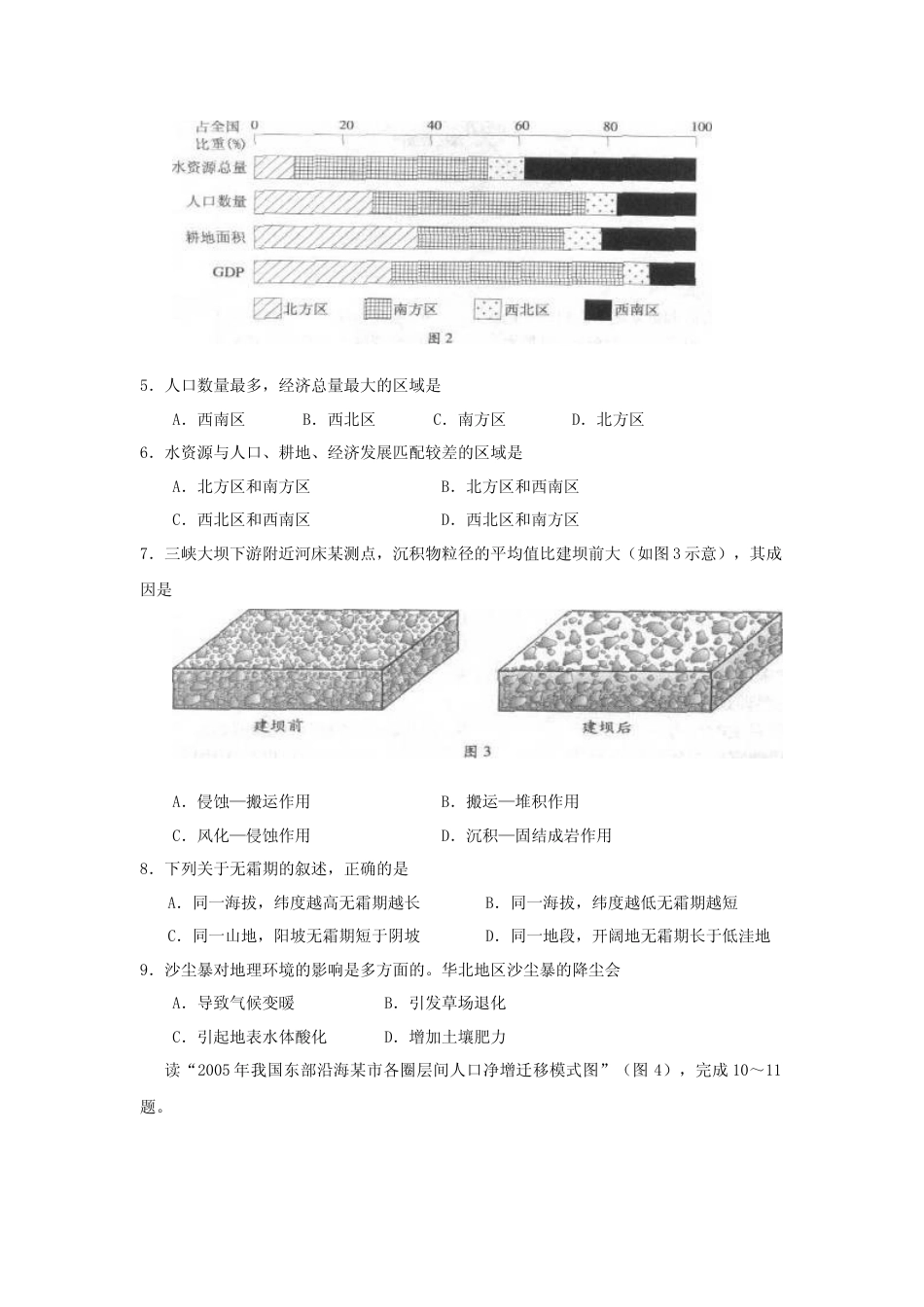 [高考真题]2010年广东高考地理真题_第2页