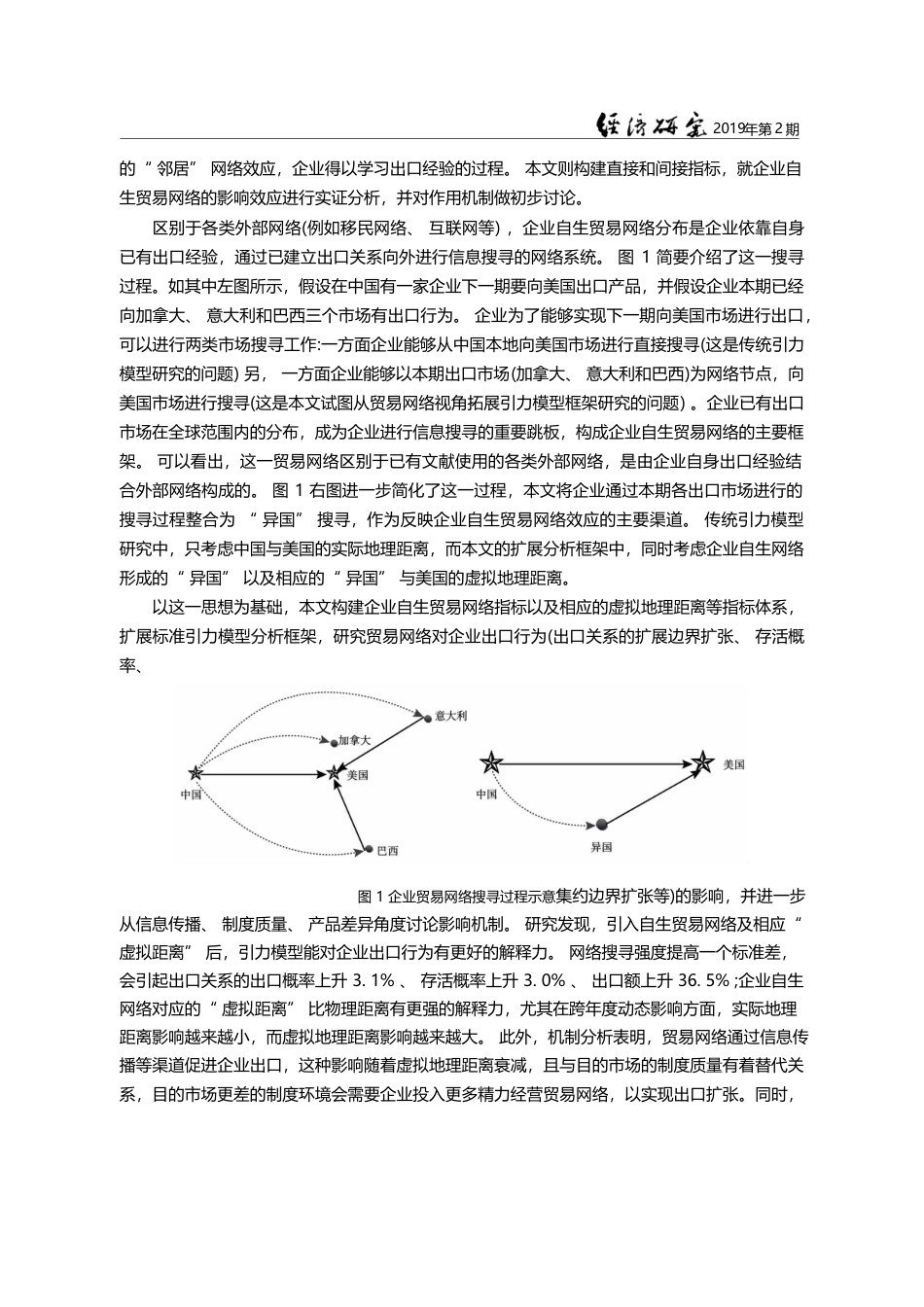 网络与贸易_一个扩展引力模型研究框架_吴群锋_第3页