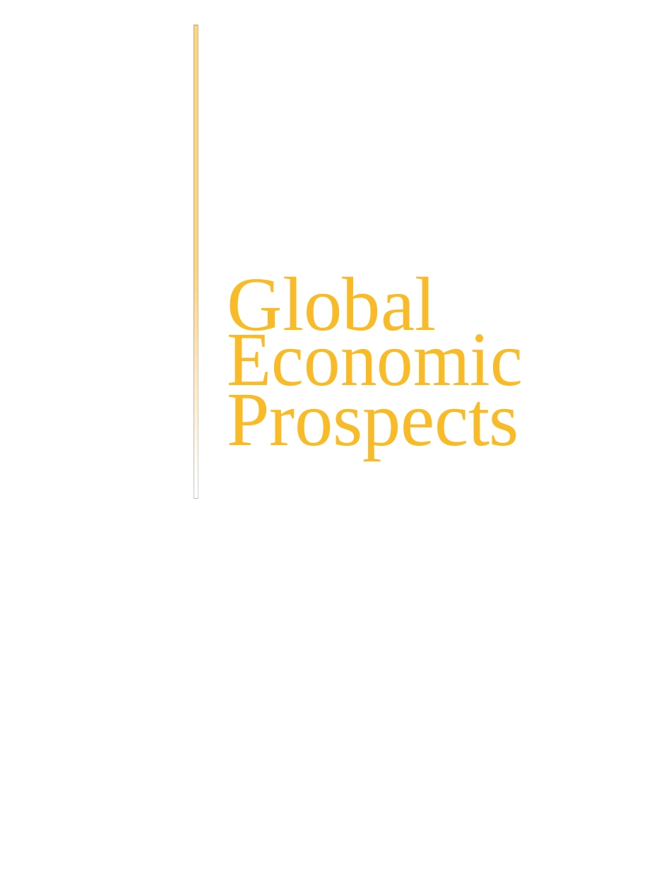 世界银行最新发布2023全球经济展望（英）_第2页