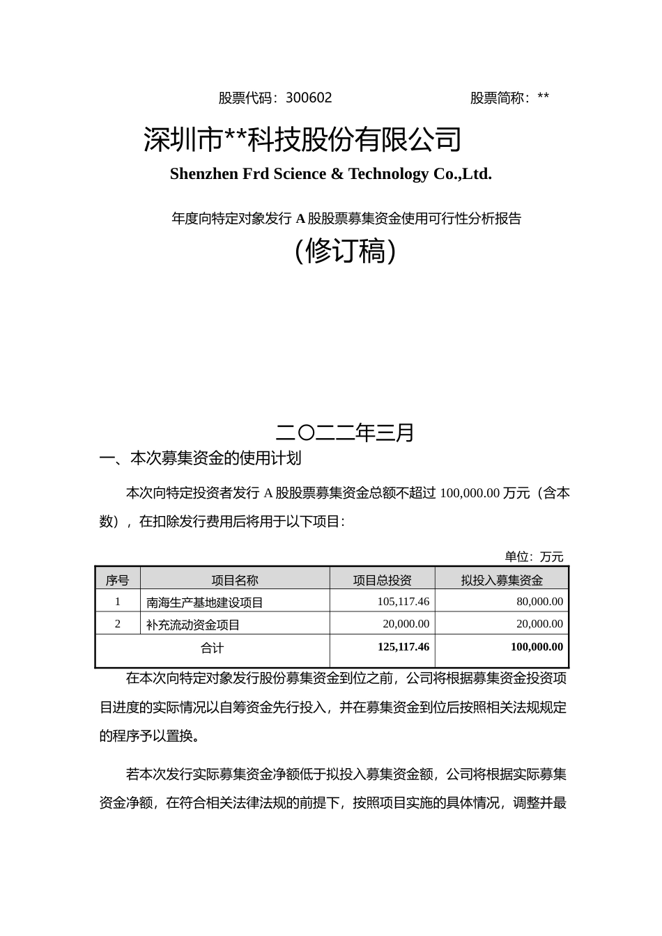 2022年度建设新能源汽车及储能系统零组件产业基地项目可行性分析报告（修订稿）_第1页
