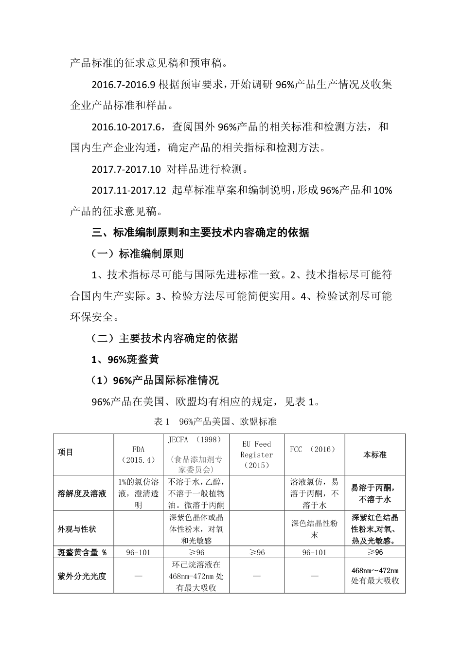 【GB国标】 20_DI_2014061009_饲料添加剂 斑蝥黄_编制说明_第3页