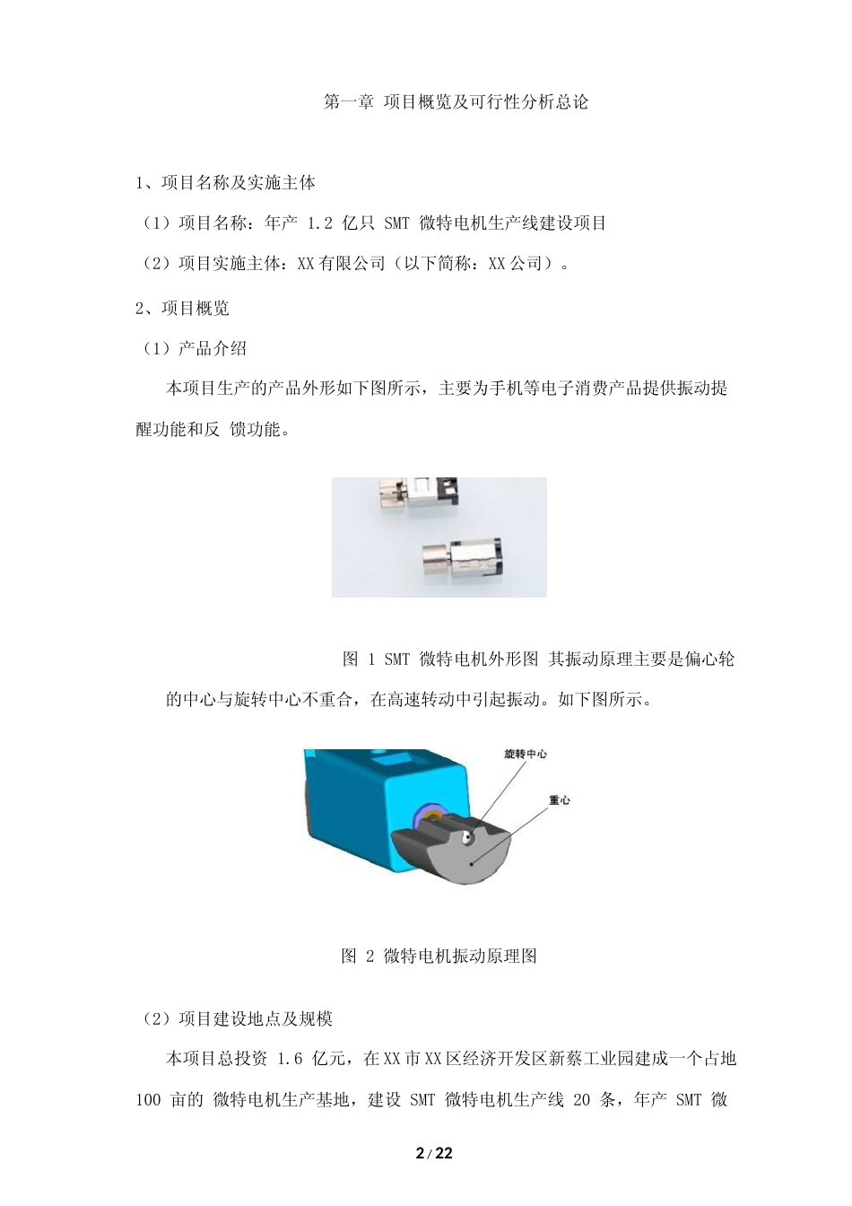 【可研】年产1.2亿只SMT微特电机生产线建设项目可行性研究报告_第2页