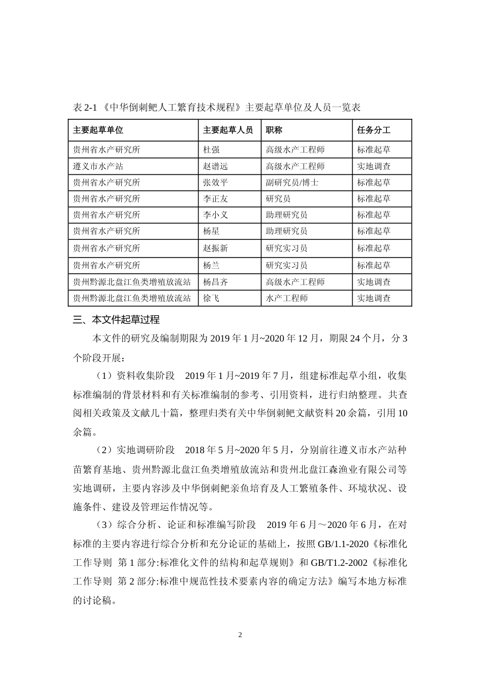 [地方标准] 1013 倒刺鲃3.编制说明_第2页