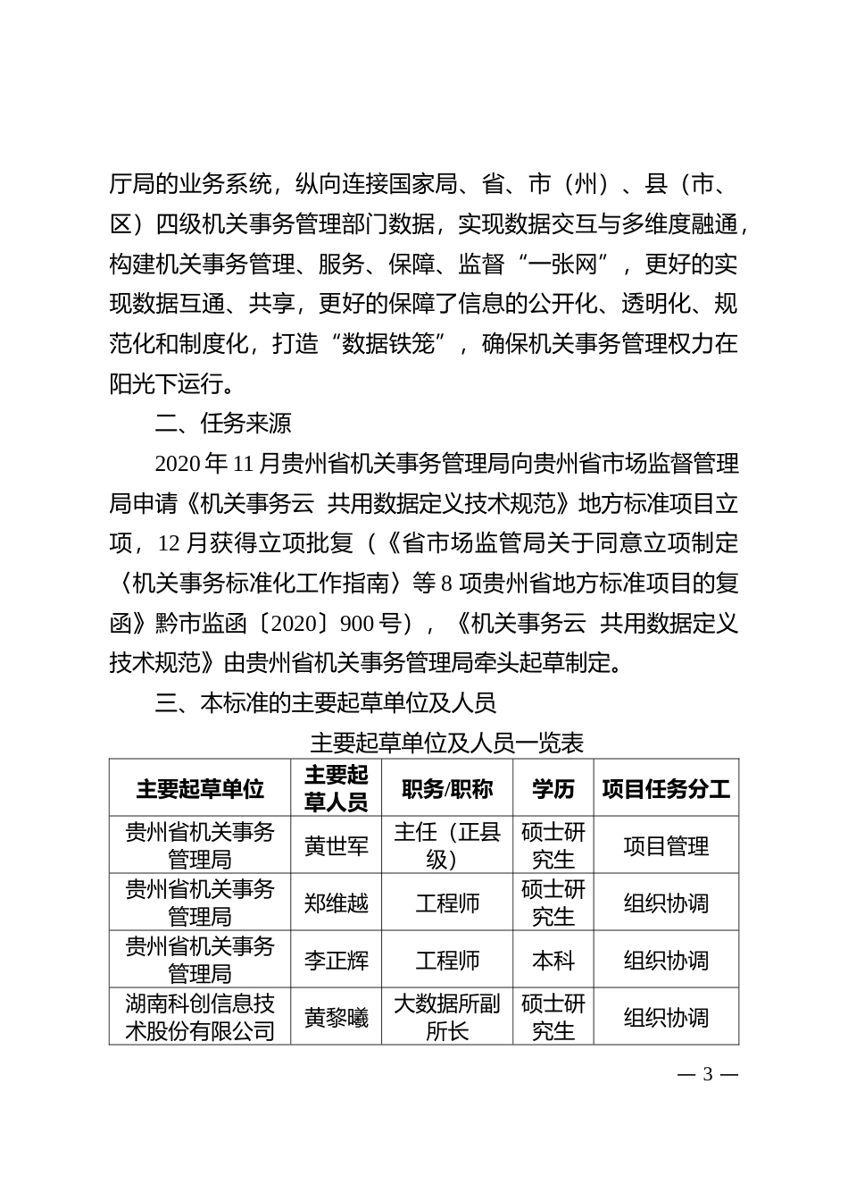 [地方标准] 《机关事务云 共用数据定义技术规范》编制说明（征求意见稿）_第3页