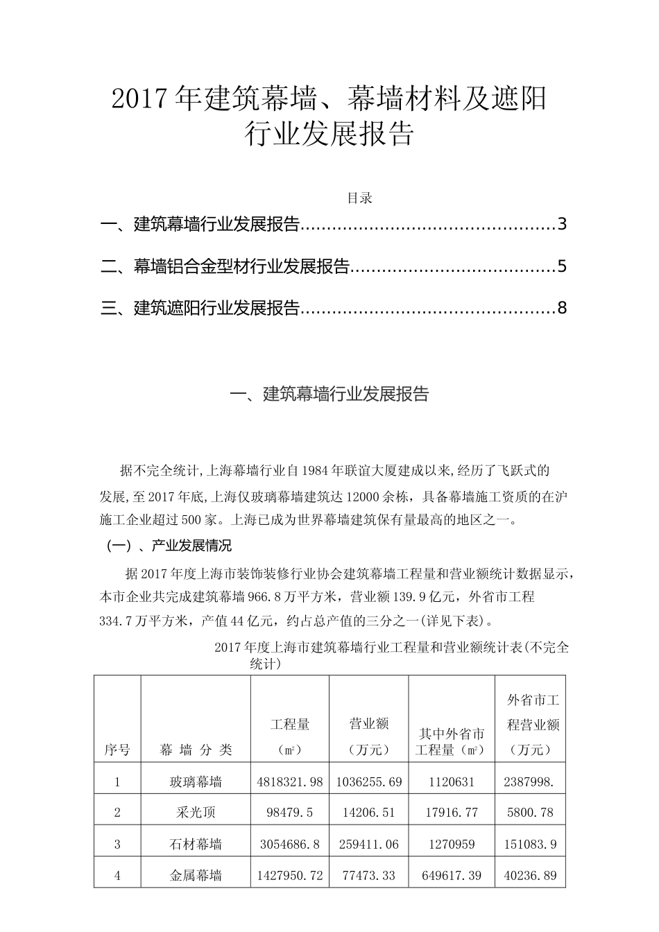 2017上海市建筑节能工程应用的产品（分项计量表具和能耗数据采集器）行业发展报告_第1页