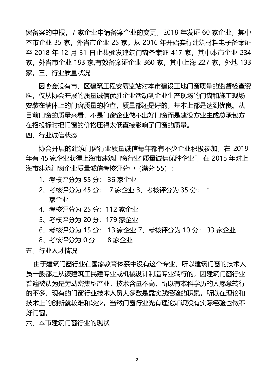 2018年度上海五金门窗行业发展报告_第2页