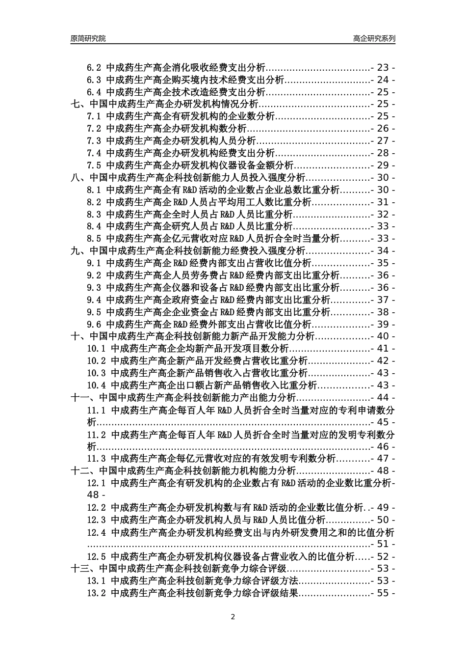 [高企年报]2022年中国中成药生产高企科技创新能力及竞争力评级分析报告_第2页